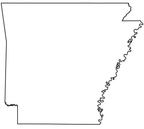 Outline of the state of Arkansas