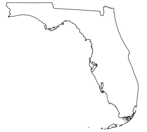 Outline of the state of Florida